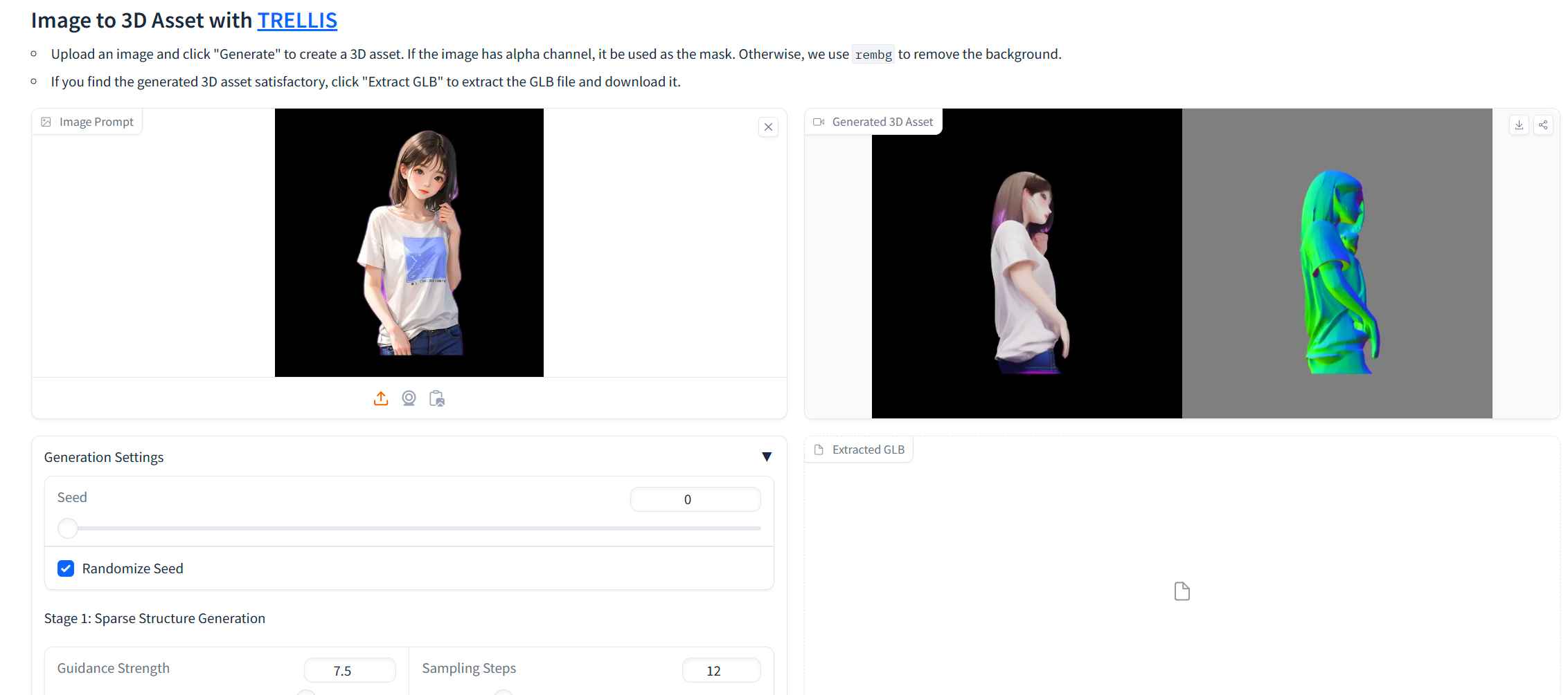 图片[1]-微软开源！图片转成3D模型-TRELLIS-知赚网