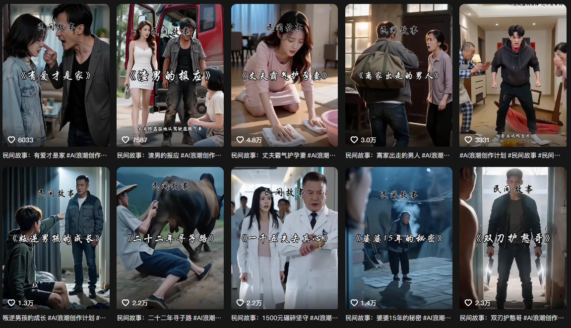 抖音93W粉丝博主老朱故事会亲授AI都市故事短视频教学,从选题到成片的全过程,小白也能够快速起号涨粉接广告变现-知赚网