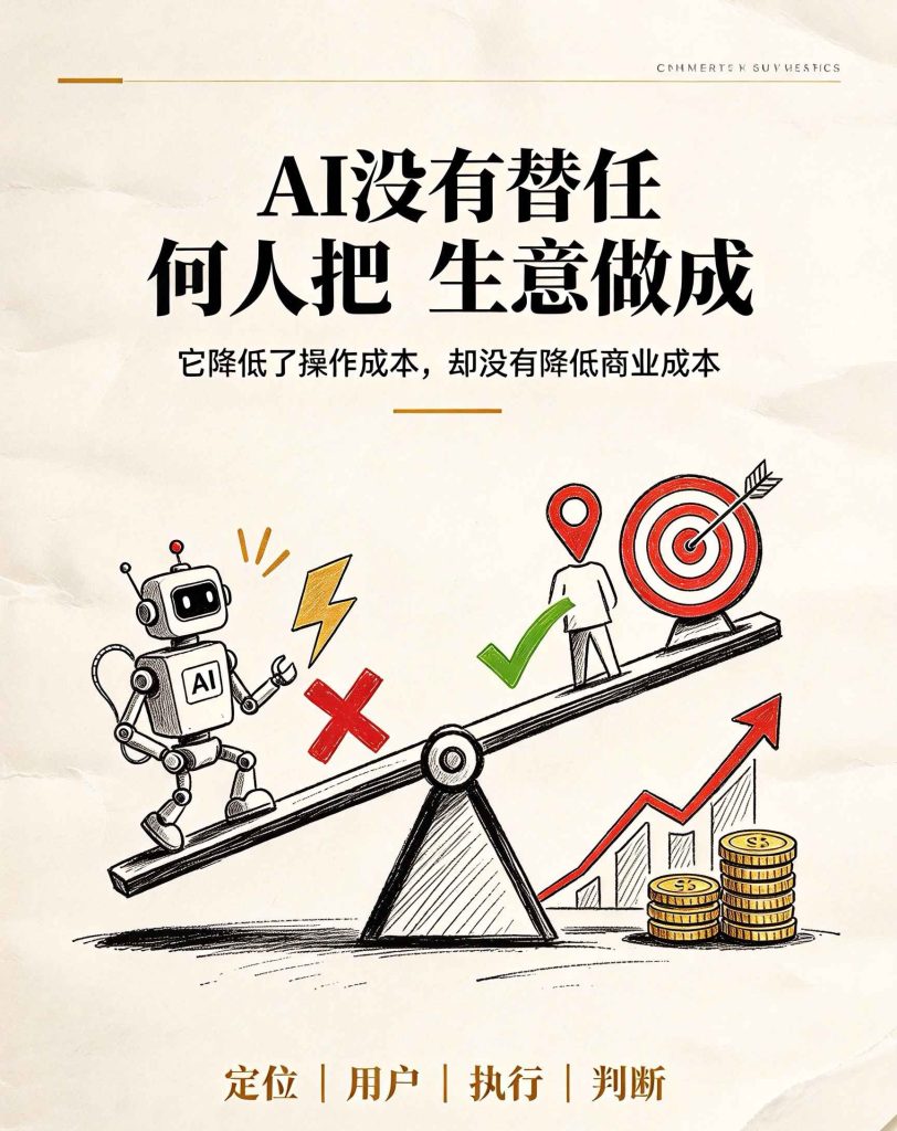 图片[1]-AI是杠杆，不是魔法：为什么有人用它赚钱，有人只是换了个地方焦虑-知赚网
